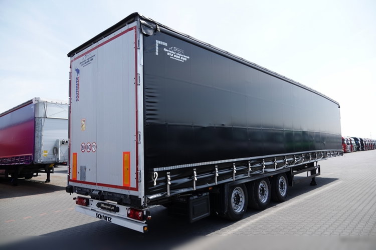 Schmitz -CARGOBULL / FIRANKA / VARIOS / 385/55 R22, 5 / DACH PODNOSZONY  zdjęcie 7