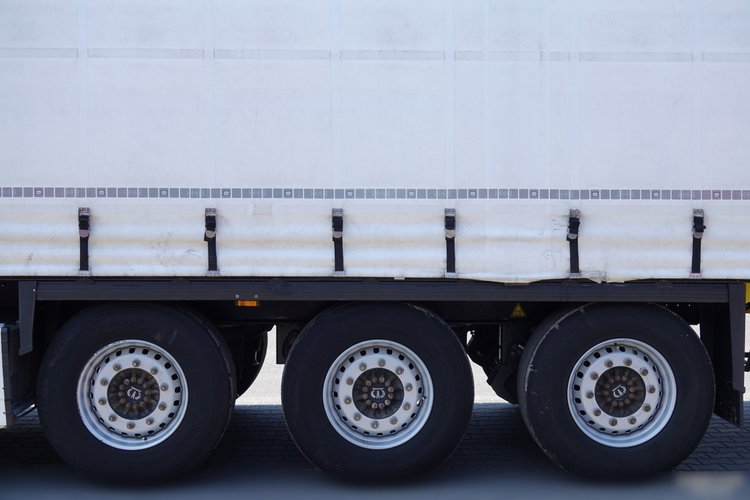 Krone FIRANKA / 2021 ROK / KOSZ NA PALETY / 2 OSIE PODNOSZONE / SPROWADZONA  zdjęcie 24