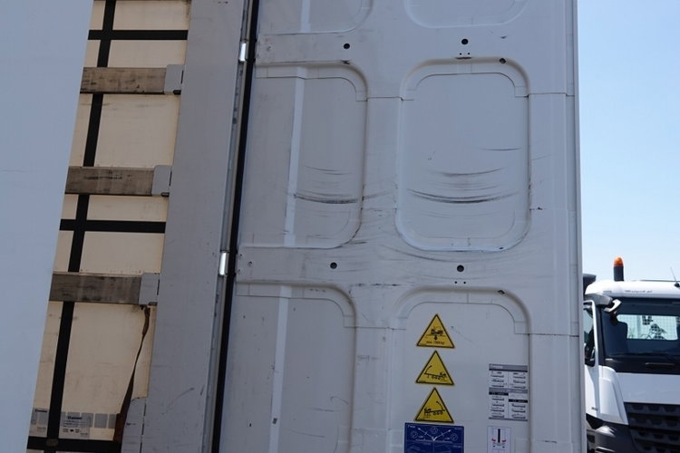 Krone FIRANKA / 2021 ROK / KOSZ NA PALETY / 2 OSIE PODNOSZONE / SPROWADZONA  zdjęcie 13