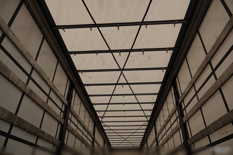 Krone FIRANKA / 2021 ROK / KOSZ NA PALETY / 2 OSIE PODNOSZONE / SPROWADZONA  zdjęcie 17