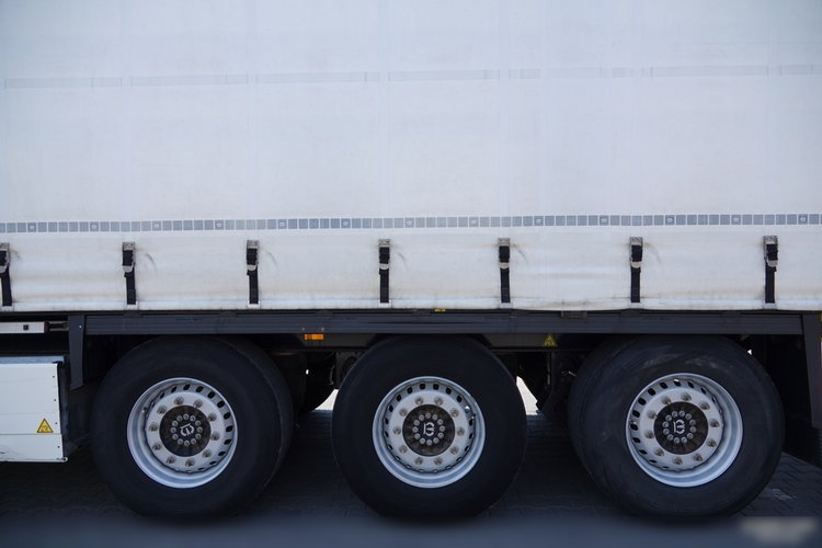 Krone FIRANKA / 2021 ROK / KOSZ NA PALETY / 2 OSIE PODNOSZONE / SPROWADZONA  zdjęcie 23