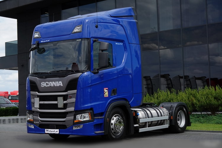 Scania R 410 / LNG / RETARDER / PRZÓD NA PODUSZKACH / 2020 ROK zdjęcie 2