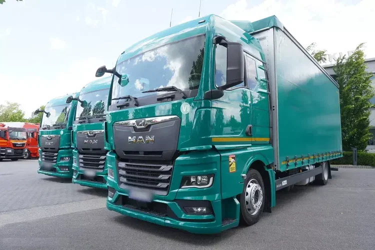 MAN TGX 18.470 / 2022 / Firanka 19 EPAL / Retarder / 15 sztuk zdjęcie 2