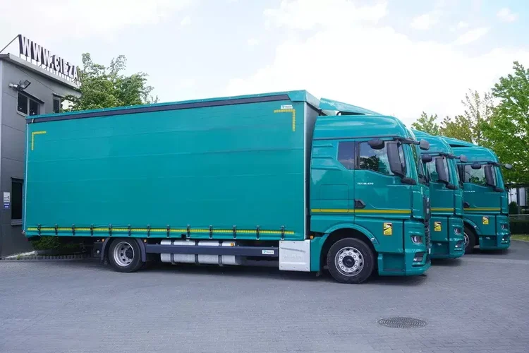 MAN TGX 18.470 / 2022 / Firanka 19 EPAL / Retarder / 15 sztuk zdjęcie 3