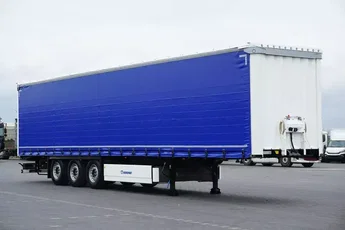 Krone FIRANKA / DACH PODNOSZONY / XL / OŚ PODNOSZONA