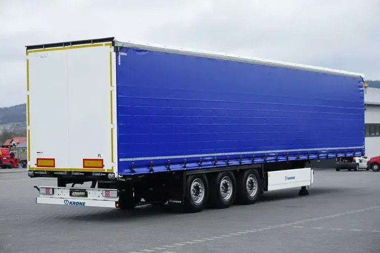 Krone FIRANKA / DACH PODNOSZONY / XL / OŚ PODNOSZONA zdjęcie 5