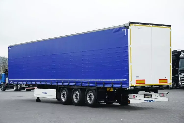 Krone FIRANKA / DACH PODNOSZONY / XL / OŚ PODNOSZONA zdjęcie 6