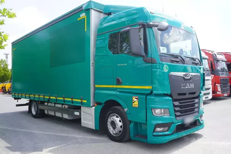 MAN TGX 18.470 / 2022 / Firanka 19 EPAL / Retarder / 15 sztuk zdjęcie 7