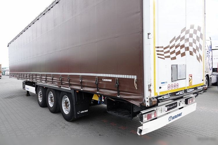 Krone FIRANKA STANDARD  / OŚ PODNOSZONA  / 2018 ROK zdjęcie 11