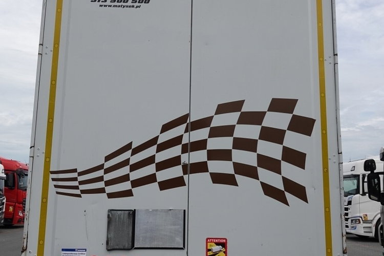 Krone FIRANKA STANDARD  / OŚ PODNOSZONA  / 2018 ROK zdjęcie 12