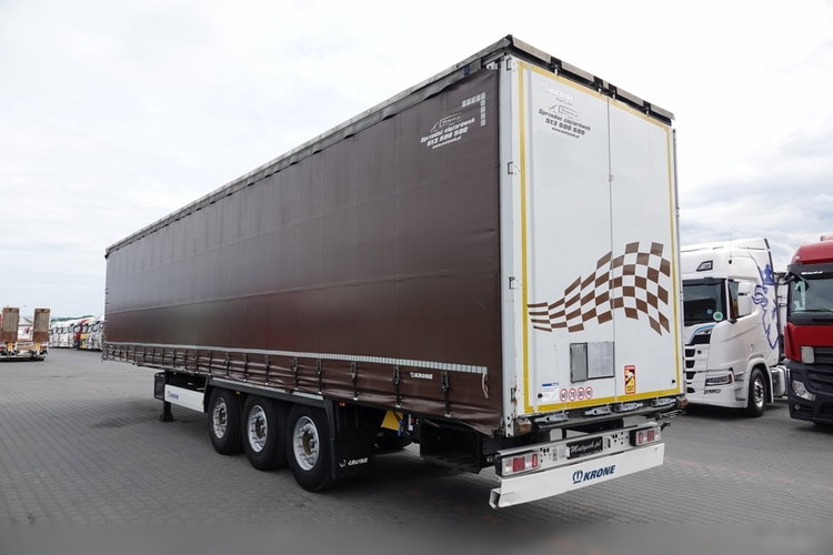 Krone FIRANKA STANDARD  / OŚ PODNOSZONA  / 2018 ROK zdjęcie 4