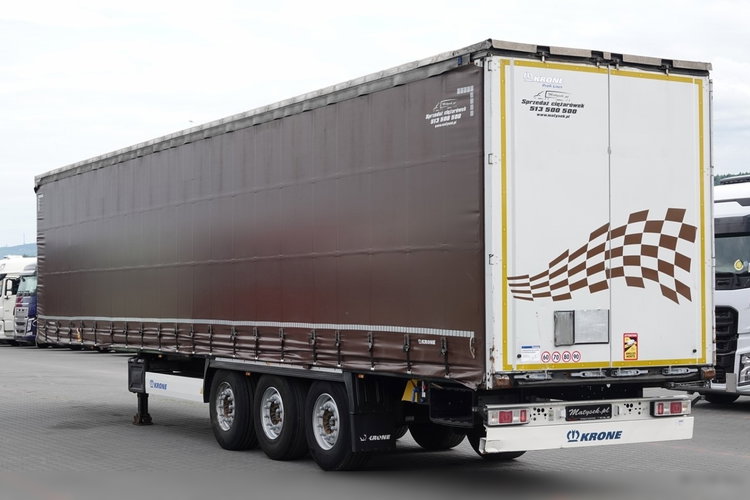 Krone FIRANKA STANDARD  / OŚ PODNOSZONA  / 2018 ROK zdjęcie 5