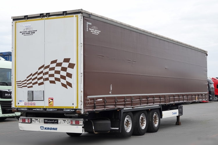 Krone FIRANKA STANDARD  / OŚ PODNOSZONA  / 2018 ROK zdjęcie 7