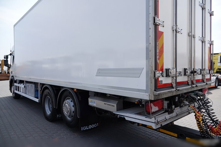 Scania P 410 / CHŁODNIA / ZESTAW TANDEM / PRZEJAZDOWY / 3x Agregat THERMO KING - FRIGO BLOCK / 3x WINDA ZAŁADOWCZA / MUTITEMPERATURA  PO ZŁOTYM KONTRAKCIE SERWISOWYM / 6x2 zdjęcie 14