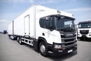 Scania P 410 / CHŁODNIA / ZESTAW TANDEM / PRZEJAZDOWY / 3x Agregat THERMO KING - FRIGO BLOCK / 3x WINDA ZAŁADOWCZA / MUTITEMPERATURA  PO ZŁOTYM KONTRAKCIE SERWISOWYM / 6x2 zdjęcie 2
