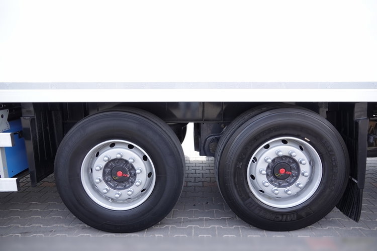 Scania P 410 / CHŁODNIA / ZESTAW TANDEM / PRZEJAZDOWY / 3x Agregat THERMO KING - FRIGO BLOCK / 3x WINDA ZAŁADOWCZA / MUTITEMPERATURA  PO ZŁOTYM KONTRAKCIE SERWISOWYM / 6x2 zdjęcie 63