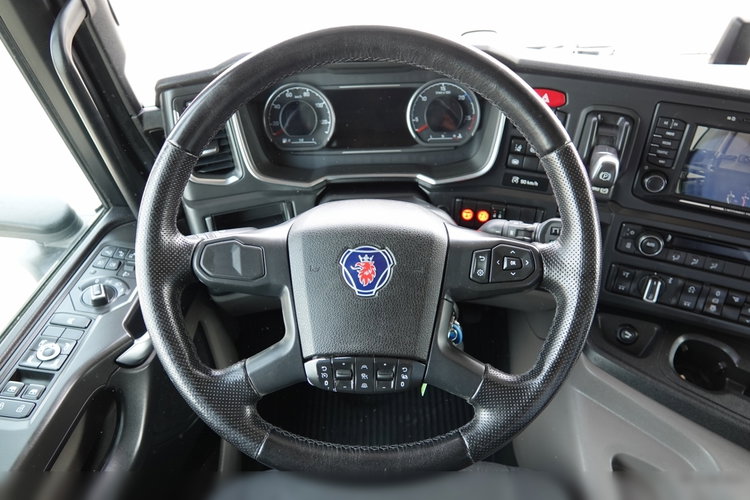 Scania P 410 / CHŁODNIA / ZESTAW TANDEM / PRZEJAZDOWY / 3x Agregat THERMO KING - FRIGO BLOCK / 3x WINDA ZAŁADOWCZA / MUTITEMPERATURA  PO ZŁOTYM KONTRAKCIE SERWISOWYM / 6x2 zdjęcie 70