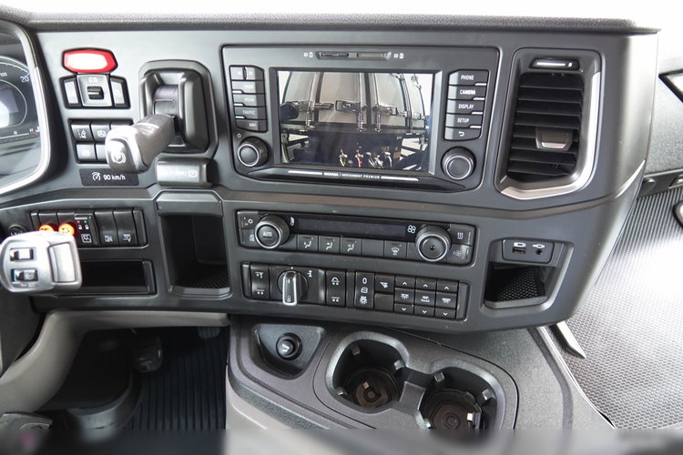 Scania P 410 / CHŁODNIA / ZESTAW TANDEM / PRZEJAZDOWY / 3x Agregat THERMO KING - FRIGO BLOCK / 3x WINDA ZAŁADOWCZA / MUTITEMPERATURA  PO ZŁOTYM KONTRAKCIE SERWISOWYM / 6x2 zdjęcie 72