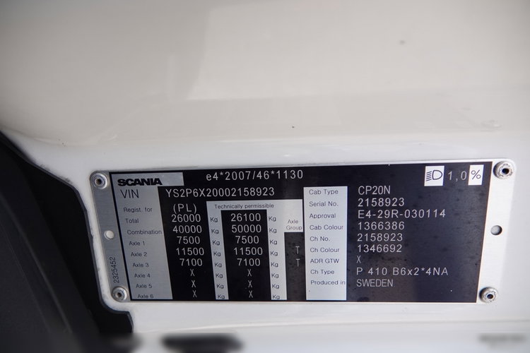 Scania P 410 / CHŁODNIA / ZESTAW TANDEM / PRZEJAZDOWY / 3x Agregat THERMO KING - FRIGO BLOCK / 3x WINDA ZAŁADOWCZA / MUTITEMPERATURA  PO ZŁOTYM KONTRAKCIE SERWISOWYM / 6x2 zdjęcie 80