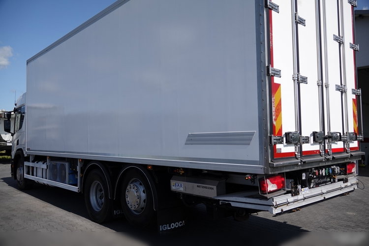 Scania P 410 / CHŁODNIA / SLÓWKA  / Agregat THERMO KING - FRIGO BLOCK / 2X WINDA ZAŁADOWCZA / MUTITEMPERATURA / PO ZŁOTYM KONTRAKCIE SERWISOWYM / zdjęcie 9