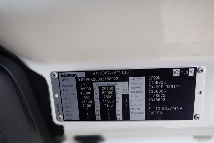 Scania P 410 / CHŁODNIA / SLÓWKA  / Agregat THERMO KING - FRIGO BLOCK / 2X WINDA ZAŁADOWCZA / MUTITEMPERATURA / PO ZŁOTYM KONTRAKCIE SERWISOWYM / zdjęcie 52