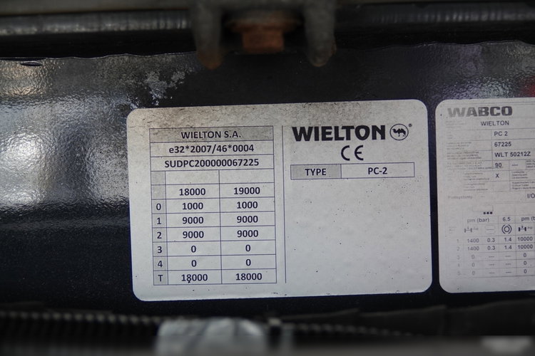 Wielton PRZYCZEPA CHŁODNIA / IGLOOCAR / THERMO KING - FRIGOBLOCK / WINDA ZAŁADOWCZA / PRZEJAZDOWA / SAF / 2019 ROK  zdjęcie 27