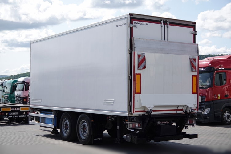 Wielton PRZYCZEPA CHŁODNIA / IGLOOCAR / THERMO KING - FRIGOBLOCK / WINDA ZAŁADOWCZA / PRZEJAZDOWA / SAF / 2019 ROK  zdjęcie 4