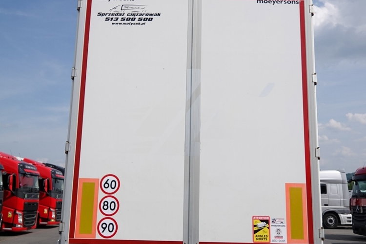 LECITRAILER / KONTENER / KOFFER / OTWIERANE BOKI / MOCNA PODŁOGA SZYNA DESKA zdjęcie 13