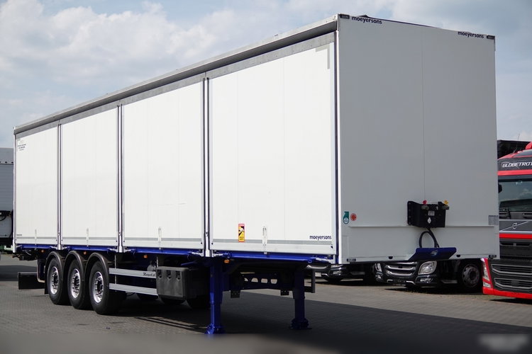 LECITRAILER / KONTENER / KOFFER / OTWIERANE BOKI / MOCNA PODŁOGA SZYNA DESKA zdjęcie 1