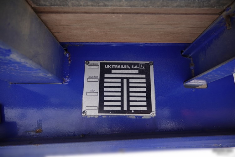 LECITRAILER / KONTENER / KOFFER / OTWIERANE BOKI / MOCNA PODŁOGA SZYNA DESKA zdjęcie 26