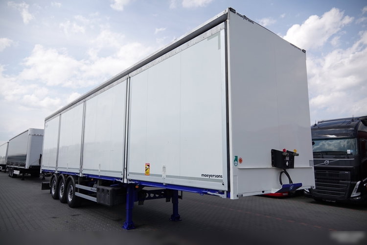 LECITRAILER / KONTENER / KOFFER / OTWIERANE BOKI / MOCNA PODŁOGA SZYNA DESKA zdjęcie 2