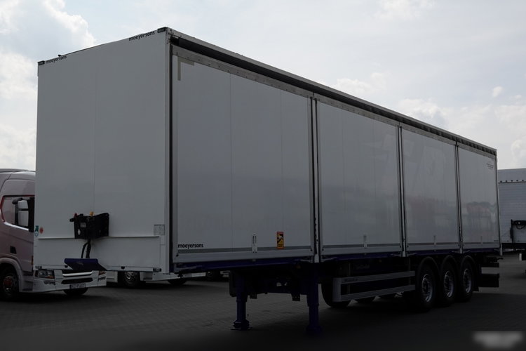 LECITRAILER / KONTENER / KOFFER / OTWIERANE BOKI / MOCNA PODŁOGA SZYNA DESKA zdjęcie 3