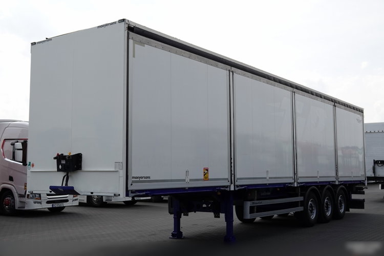 LECITRAILER / KONTENER / KOFFER / OTWIERANE BOKI / MOCNA PODŁOGA SZYNA DESKA zdjęcie 4