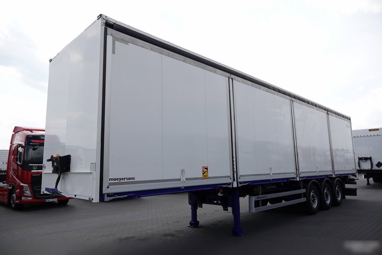 LECITRAILER / KONTENER / KOFFER / OTWIERANE BOKI / MOCNA PODŁOGA SZYNA DESKA zdjęcie 5