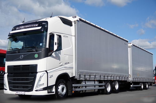 Volvo FH 460 / ZESTAW TANDEM  / 120 M3 / CAŁY NA PODUSZKACH / 2022 R / PO ZŁOTYM KONTRAKCIE SERWISOWYM  6x2