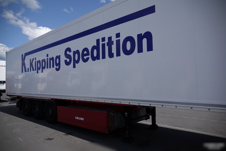 Krone / KONTENER / KOFFER / DOPPELSTOCK / KOSZ NA PALETY  / OŚ PODNOSZONA  / SPROWADZONA Z NIEMIEC  zdjęcie 9