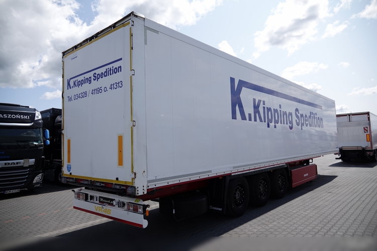 Krone / KONTENER / KOFFER / DOPPELSTOCK / KOSZ NA PALETY  / OŚ PODNOSZONA  / SPROWADZONA Z NIEMIEC  zdjęcie 7