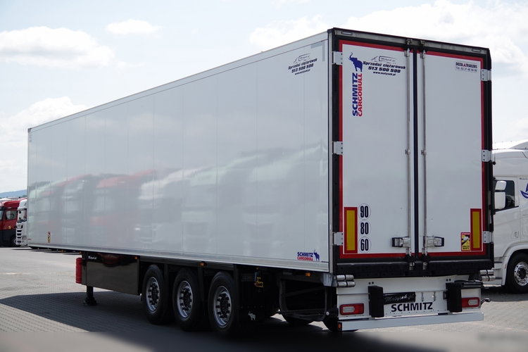 Schmitz / CHŁODNIA / AGREGAT CARRIER VECTOR 1550 / DOPPELSTOCK / OŚ PODNOSZONA / KOSZ NA PALETY / 2022 r  zdjęcie 6
