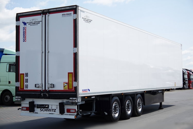Schmitz / CHŁODNIA / AGREGAT CARRIER VECTOR 1550 / DOPPELSTOCK / OŚ PODNOSZONA / KOSZ NA PALETY / 2022 r  zdjęcie 8