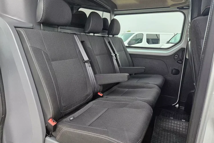 Renault Trafic Long 64900zł NETTO Brygadówka 6 osób 1.6 dCi/125KM zdjęcie 30