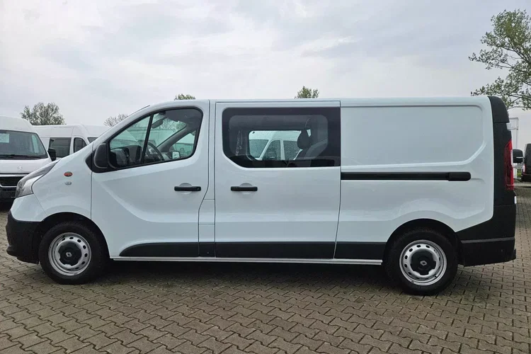 Renault Trafic Long 64900zł NETTO Brygadówka 6 osób 1.6 dCi/125KM zdjęcie 9