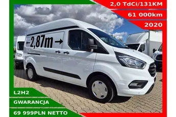 Ford transit-custom L2H2 69999zł NETTO 2.0TdCi/131KM