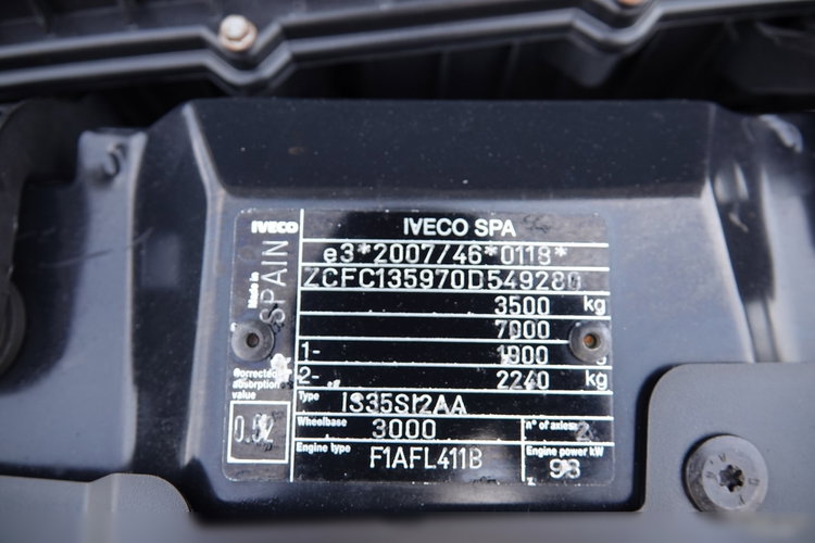 Iveco DAILY  / CHŁODNIA / AGREGAT CARIER XARIOS 200 / Sprowadzony  zdjęcie 40