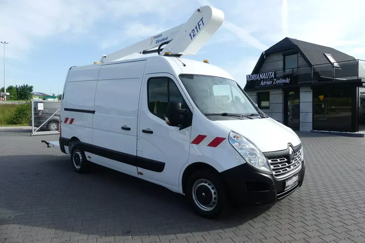 Renault MASTER / PODNOŚNIK KOSZOWY / ZWYŻKA 12M / zdjęcie 13