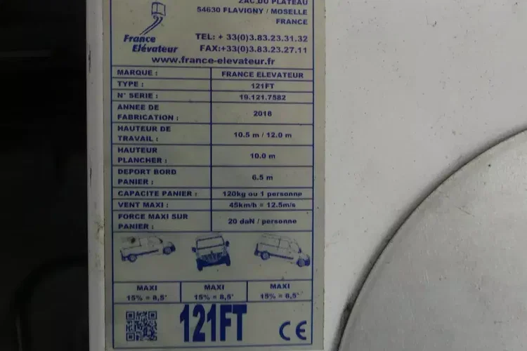 Renault MASTER / PODNOŚNIK KOSZOWY / ZWYŻKA 12M / zdjęcie 20