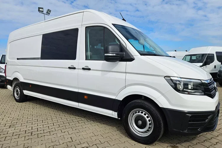 Volkswagen Crafter L3H2 91999zł NETTO Brygadówka 6 osób 2.0TDi/140KM zdjęcie 3