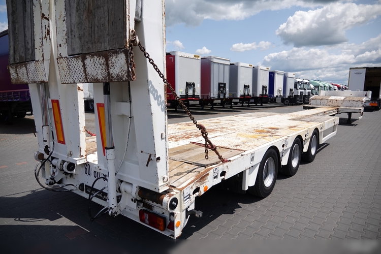 Faymonville NISKOPODWOZIE / STN-3A / ROZCIĄGANA / LAWETA / 19 M / NAJAZDY HYDRAULICZNE / SPROWADZONA zdjęcie 14