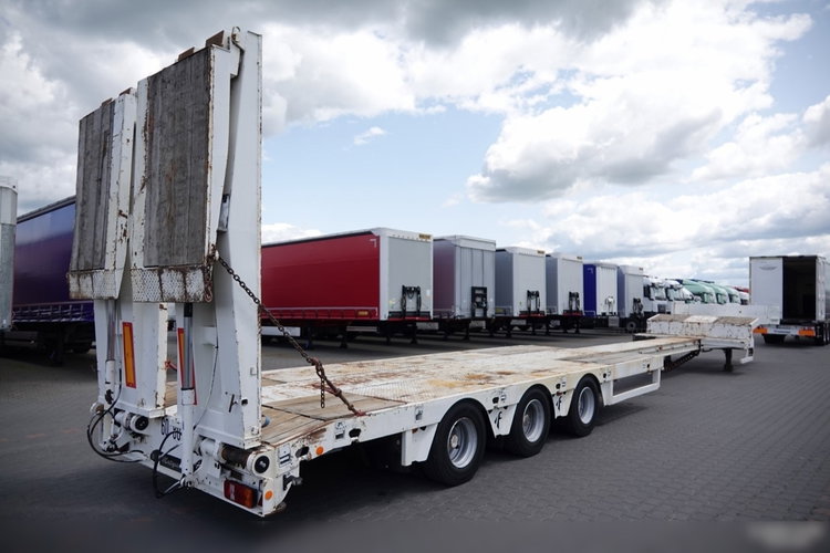 Faymonville NISKOPODWOZIE / STN-3A / ROZCIĄGANA / LAWETA / 19 M / NAJAZDY HYDRAULICZNE / SPROWADZONA zdjęcie 8