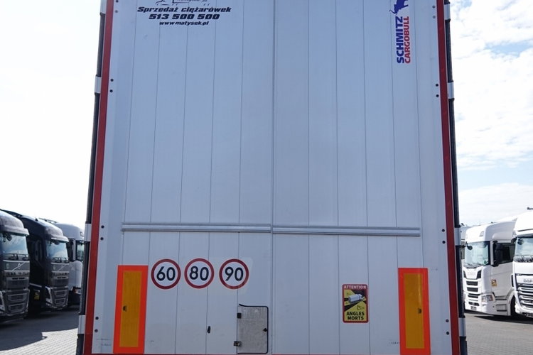 Schmitz -CARGOBULL / FIRANKA / STANDARD / 2 OSIE PODNOSZONE / SPROWADZONA  zdjęcie 12