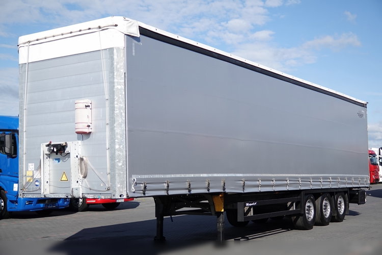 Schmitz -CARGOBULL / FIRANKA / STANDARD / 2 OSIE PODNOSZONE / SPROWADZONA  zdjęcie 1